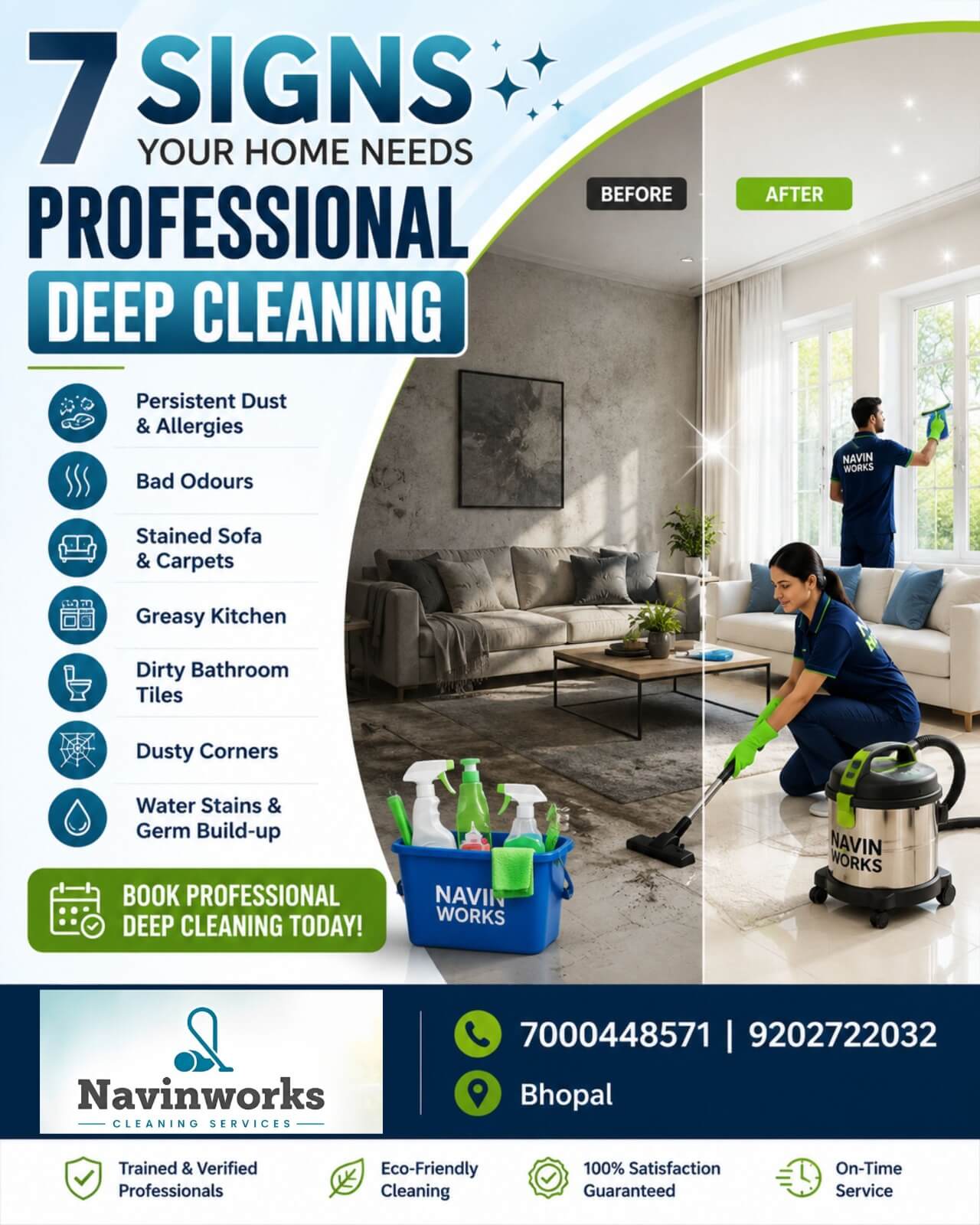 Carpet Cleaning Services in Bhopal
